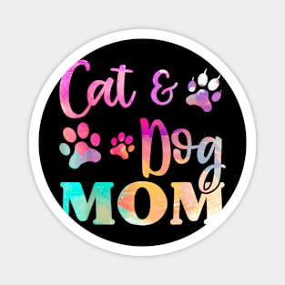 Pet Cat Dog Mom For Women, Mothers Day Magnet